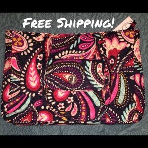 VeraBradley Turnlock Tote- PaintedPaisley